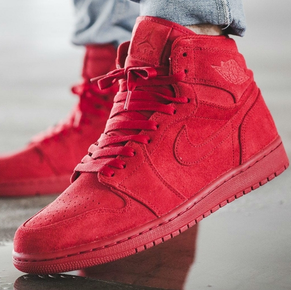 🛑 SOLD! Air Jordan 1 Retro "Red Suede" - Picture 10 of 10
